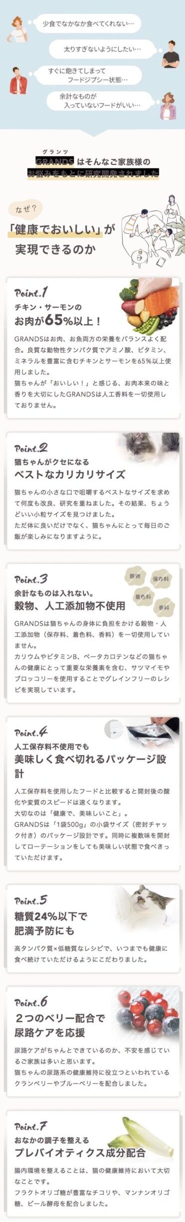 グランツの特長